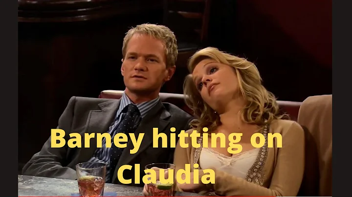 Barney hits on Claudia how I met your mother | Vir...
