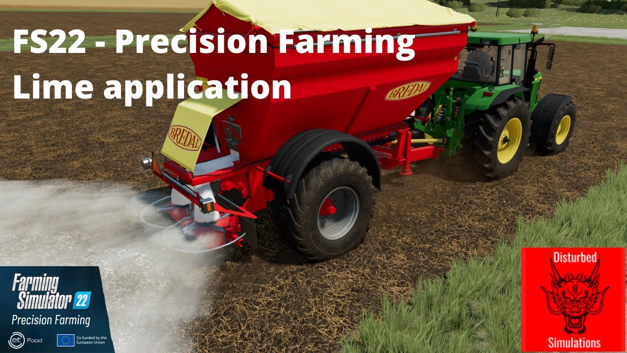 Lime application and rates Precision Farming FS22 YouTube