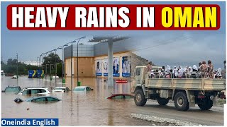 Oman: 13 Lives Lost as Heavy Rains Lash Causing Flash Floods, Vehicles Swept Away | Oneindia News