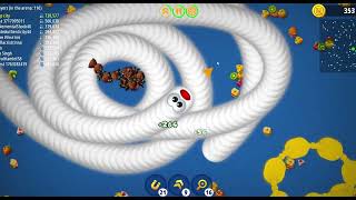 WormZone.io +150.000 Score Epic Worms Zone Best Gameplay
