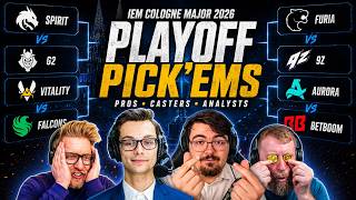 IEM Cologne 2026 Playoff Pick'Ems (Casters, Pros & Analysts)