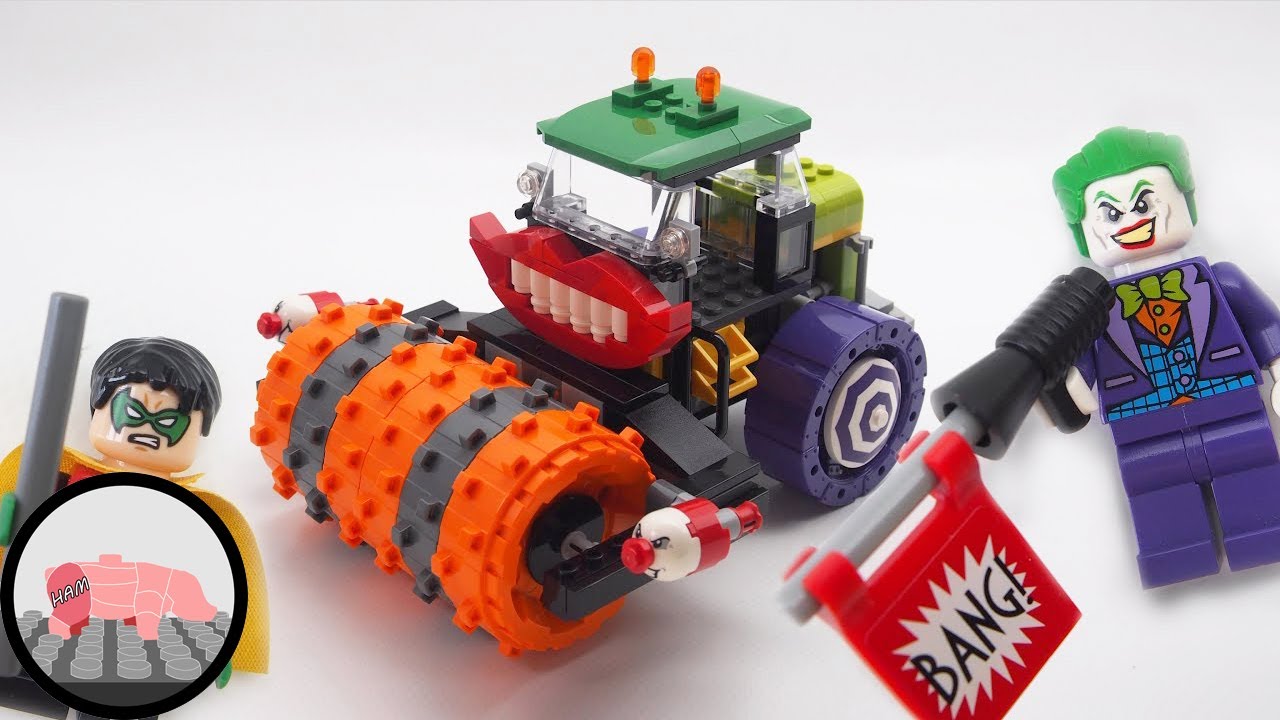 Build a LEGO Joker - Steam Roller (76013)