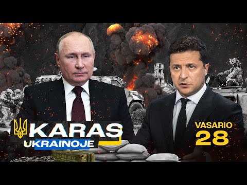 Ukrainos ir Rusijos derybos | Karas Ukrainoje | Vasario 28 diena | Tapinas | Jurkonis | Antanaitis