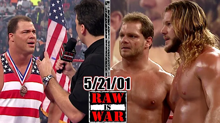 WWF RAW - May 21, 2001 Full Breakdown - Benoit/Jericho vs. Austin/HHH Tag Titles - HHH Tears Quad