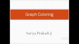 Graph Coloring Problem