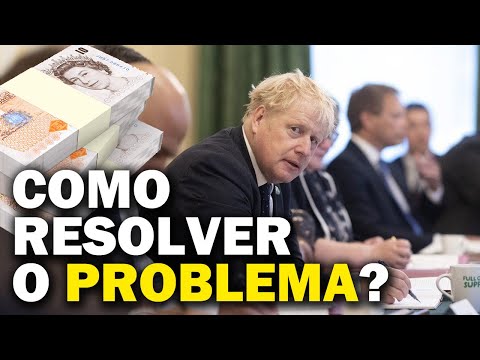 BORIS JOHNSON ESTÁ PRESSIONADO TENTANDO RESOLVER O PROBLEMA DO CUSTO DE VIDA