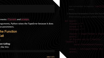 How to Fix the TypeError in Your Python Ice Cream Program