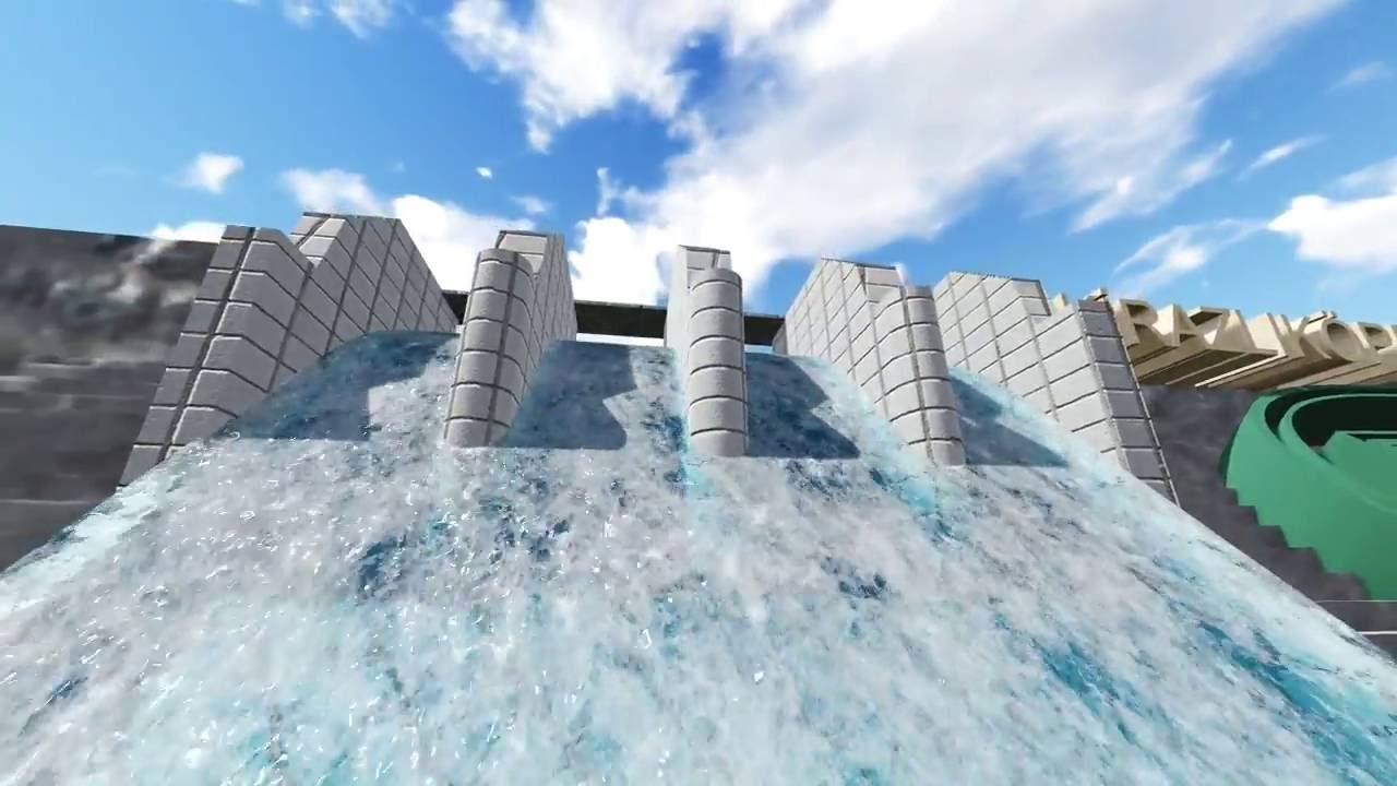 Kirazlıköprü Barajı 3 Boyutlu Animasyonu