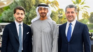HE Masrour Barzani & HH Sheikh Mohamed Bin Zayed in Abu Dhabi