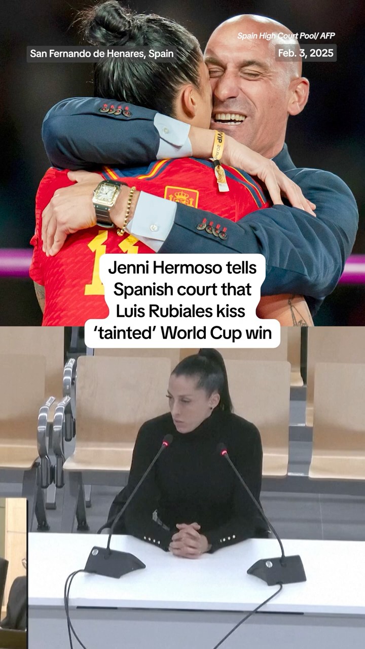 Jenni Hermoso tells Spanish court that Luis Rubiales kiss 'tainted' World Cup win
