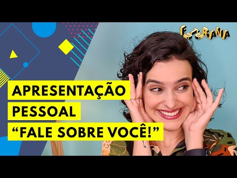 FALE SOBRE VOCÊ