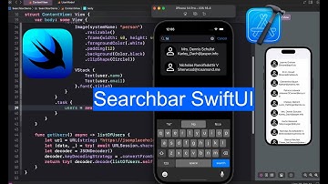 Como consumir una #api  con #URLSession en #swiftui  y filtrando elementos usando un #searchbar