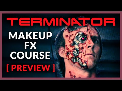 Terminator Makeup FX Part 2: Prep, Apply & Paint with Steve LaPorte 