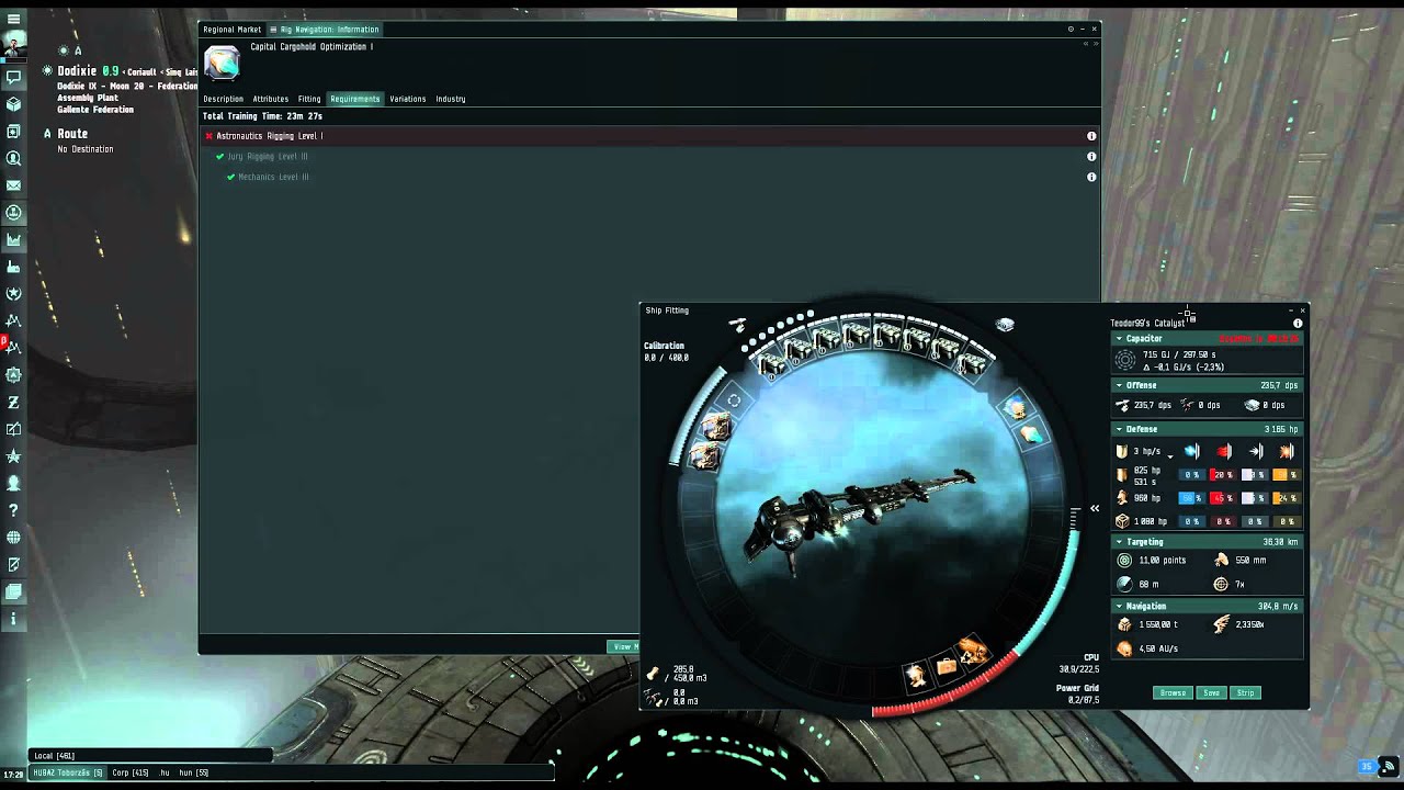 Eve Rig EVE Online oktató videó sorozat - Rigs, Subsystems (kezdőknek) (Fitting ...