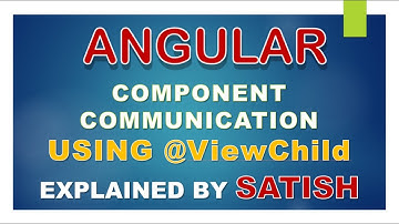 #angular Angular | @ViewChild Decorator | Component Communication In Angular #ViewChild