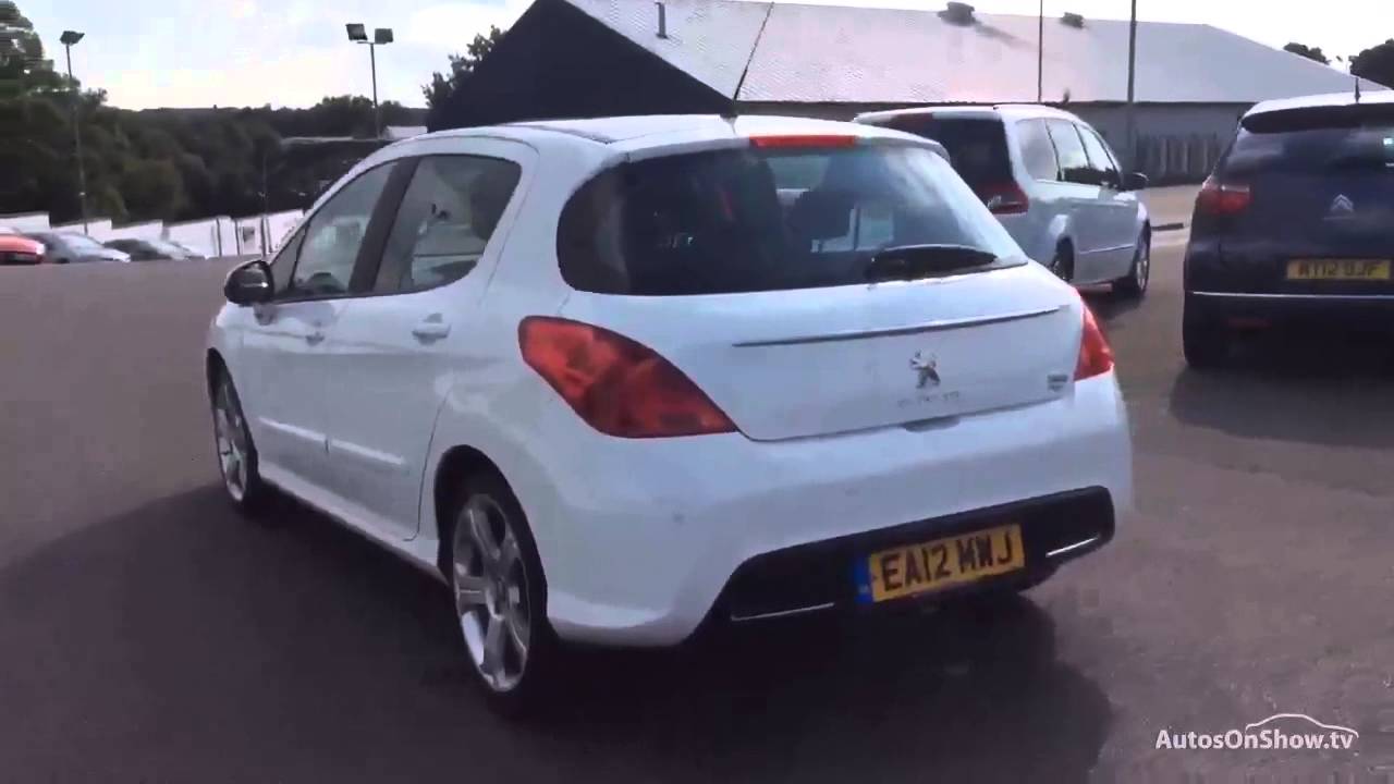 Peugeot 308 E-hdi Allure White 2012