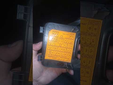 KiA Picanto 2022 Main Fuse Box Location 