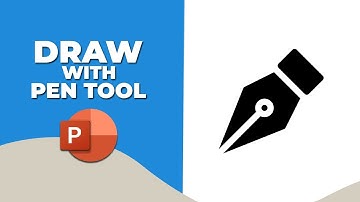 How to draw with pen tool in PowerPoint ppt