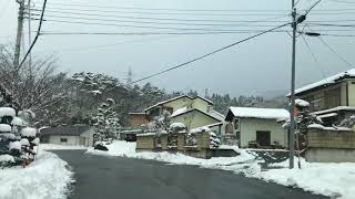 【ドライブ動画】水上インターからノルン水上スキー場/2017.12.17