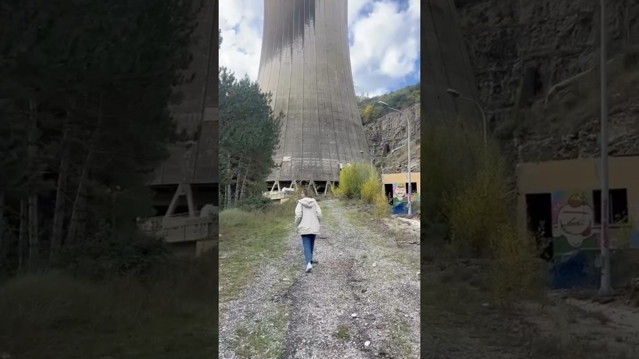 Entrem a la CENTRAL TÈRMICA de CERCS