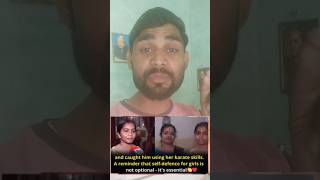हर लड़की को self defence सीखना चाहिए 💯 #selfdefence #stronggirl #viralgirl #shorts