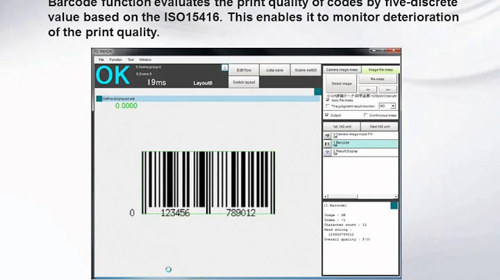 Barcode reader demo video