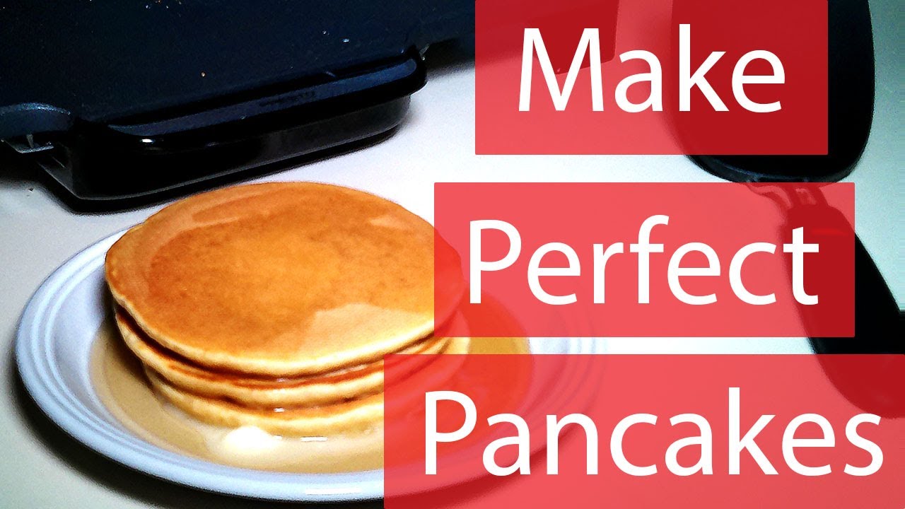 What's the perfect griddle temperature for making pancakes?