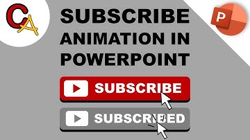 Subscribe Animation in Microsoft PowerPoint