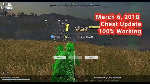 Rules of Survival Cheat UPDATE (March 6, 2018) 100% Working for PC Gamers