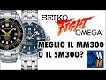 Il miglior diver: Seiko MarineMaster 300m o Omega Seamaster 300m?