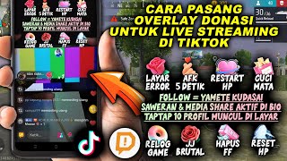 Tutorial on How to Install a Donation Overlay for Live Streaming on TikTok Using the DA Studio Ap...