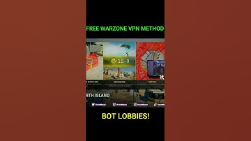How use a VPN and REMOVE SBMM for FREE in Warzone (Get easier lobbies!)