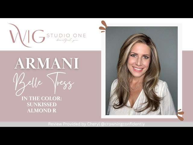 Belle Tress | ARMANI Wig Review | Sunkissed Almond R | Wig  display picture 2
