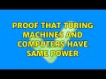 Proving Turing Machines and Modern Computers Have Equal Computational Power (2 Clear Solutions) 🔍