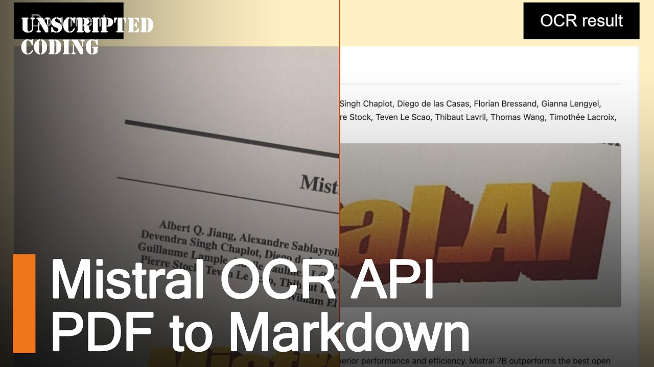 Mistral's AI can RECOGNIZE TEXT IN IMAGES - Optical Character ...