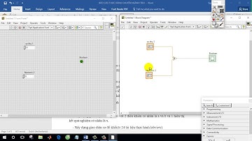 lập trình labview bài 1