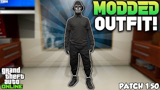 GTA 5 ONLINE HOW TO GET A BLACK JOGGERS TRYHARD MODDED OUTFIT 1.50! (GTA 5 ONLINE CLOTHING GLITCHES)