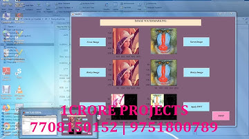 Image watermarking using SVD and DWT algorithm by Matlab - 1Crore Projects