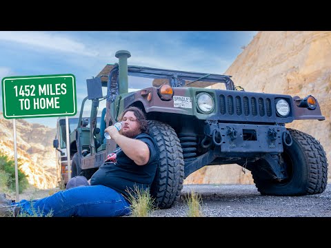 I Bought a Humvee and Tried Driving it 1452 Miles Home
