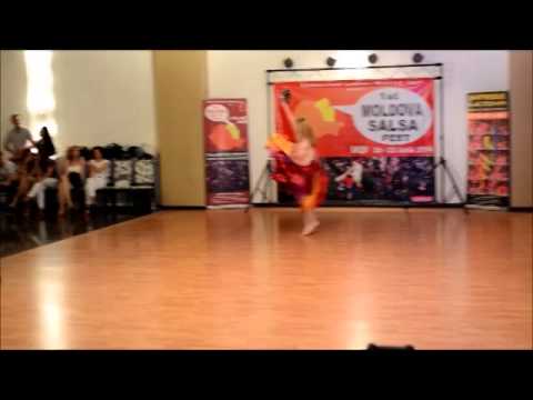 1st Moldova Saalsa Fest - Iasi 2014 - Show Andreea - Oportunidad cojocaru steven