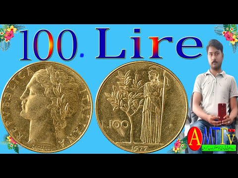 100 Lire Coin Of Italy / 100Lire(Lira)1979 old coin / 100 Lira coin in Italy