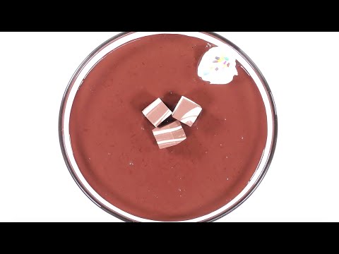 【DIY】つやつやパチパチのチョコレートスライムの作り方【slime ASMR】