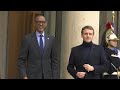 Emmanuel Macron reçoit son homologue rwandais Paul Kagame | AFP Images