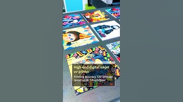 Nocai A3 size uv flatbed printer NC-UVA3MAX for pvc printing #a3max  #pvcprinting #uvprinter