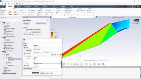 Supersonic Diffuser simulation in Ansys Fluent - part 4