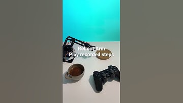 Play Robot Arm Recorded steps | PS3 Controller #shorts