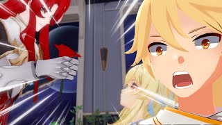 Argenti Rizz Lumine (But Aether won't let him) - Genshin Impact x Honkai Star Rail Animation