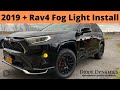 2019 + Toyota Rav4 Fog Light Installation - Diode Dynamics SS3 Yellow Fog Pattern