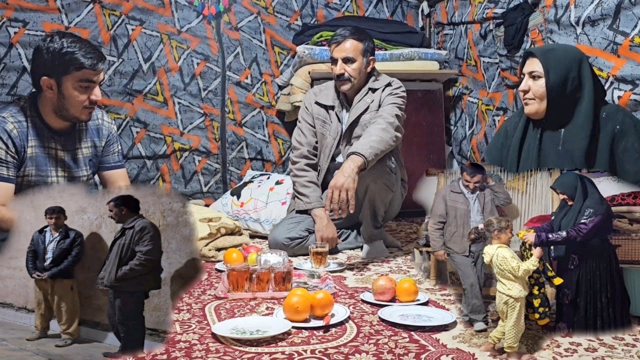 Loving visit: meeting with Captain Ismail andFatemeh's deep happiness ...