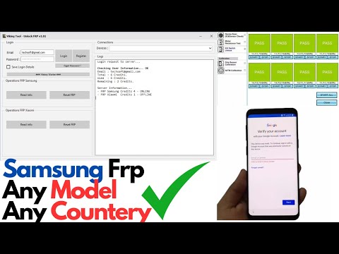Samsung FRP New Update New Tool For Unlock - Credit Base Tool . Samsung must Tool 🔥